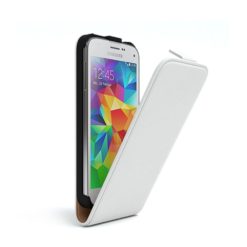 ebnb.gr - Θήκη Δερματίνης flip με μαγνήτη και υποδοχή καρτών για Samsung Galaxy A3 - Λευκό - TechMarket