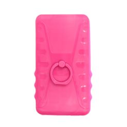 ebnb.gr - Σκληρή θήκη με εσωτερική βάση σιλικόνης για όλα τα κινητά από 4 - 4.4 ίντσες - Φούξια - TechMarket