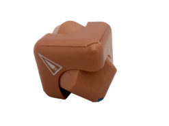 Hellas-Tech - Anti Stress Gyro Cube Δημιουργικό παιχνίδι Αγχολυτικός Κύβος ABS 3x3cm σε Καφέ χρώμα - OEM - TechMarket