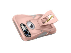 Hellas-Tech - Caseforce Υψηλής Ανθεκτικότητας Θήκη για Smartphone iPhone 7 Plus με Ενσωματωμένο Stand και Προστατευτικό Οθόνης Χρώμα Ροζ - Caseforce - TechMarket