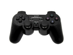 Hellas-Tech - Esperanza Ενσύρματο Χειριστήριο Gamepad και PC Warrior με δόνηση και 12 κουμπιά δράσης, EG102 - Esperanza - TechMarket