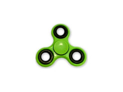 Hellas-Tech - Fidget Spinner Anti Stress Αγχολυτικό Πλαστικό Παιχνίδι Ανακούφισης Στρες 1.5 minutes Χρώμα Πράσινο - OEM - TechMarket