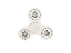 Hellas-Tech - Fidget Spinner Anti Stress Αγχολυτικό Πλαστικό Παιχνίδι Ανακούφισης Στρες 2 minutes Χρώμα Λευκό - OEM - TechMarket