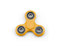 Hellas-Tech - Fidget Spinner Anti Stress Αγχολυτικό Πλαστικό Παιχνίδι Ανακούφισης Στρες 2 minutes Χρώμα Πορτοκαλί - OEM - TechMarket