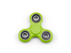 Hellas-Tech - Fidget Spinner Anti Stress Αγχολυτικό Πλαστικό Παιχνίδι Ανακούφισης Στρες 2 minutes Χρώμα Πράσινο - OEM - TechMarket