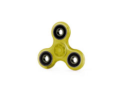 Hellas-Tech - Fidget Spinner Anti Stress Αγχολυτικό Πλαστικό Παιχνίδι Ανακούφισης Στρες Που Φωσφορίζει στο Σκοτάδι 1.5 minutes Χρώμα Κίτρινο - OEM - TechMarket