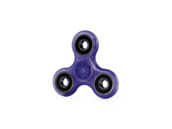 Hellas-Tech - Fidget Spinner Anti Stress Αγχολυτικό Πλαστικό Παιχνίδι Ανακούφισης Στρες Που Φωσφορίζει στο Σκοτάδι 1.5 minutes Χρώμα Μωβ - OEM - TechMarket