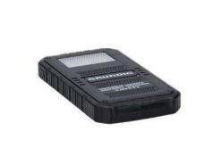 Hellas-Tech - Grundig Επαναφορτιζόμενο Powerbank με ηλιακή ενέργεια, διαστάσεων 13.5x7.2x1.7 εκατοστά, σε 3 χρώματα Μαύρο - Grundig - TechMarket