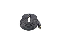 Hellas-Tech - High Speed HDMI 1.4 3D καλώδιο με Ethernet - 5m Flat Heavy Duty - 1080p Full HD Gold Plate - OEM - TechMarket