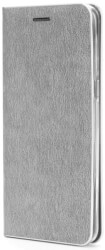 e-shop.gr - LUNA BOOK FLIP CASE SILVER FOR APPLE IPHONE 11 PRO 2019 (5,8) SILVER - TechMarket