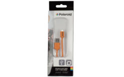 Hellas-Tech - Polaroid Καλώδιο 1m για Smartphones Micro USB για Φόρτιση, Μεταφορά Δεδομένων & Συγχρονισμό, 98808 Χρώμα Πορτοκαλί - Polaroid - TechMarket
