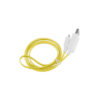 Hellas-Tech - QH Φωτιζόμενο Καλώδιο micro USB Φόρτισης/Data με LED smiley face σε 5 Απίθανα Χρώματα, BO-X102-L7 Χρώμα Κίτρινο - QH - TechMarket