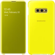 e-shop.gr - SAMSUNG GALAXY S10E CLEAR VIEW COVER EF-ZG970CY YELLOW - TechMarket