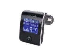 Hellas-Tech - Sogo Bluetooth Πομπός Αυτοκινήτου FM Transmitter, MP3 player, Φορτιστής για Smartphones με USB, SD, τηλεχειριστήριο και λειτουργία κλήσης, FMT-SS-8435 - SOGO - TechMarket