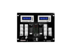 Hellas-Tech - Voice Kraft Κονσόλα Μίκτης με Δύο Οθόνες Preview Cross Fader 11x31x24cm USB SD BLUETOOTH, VK-2060BT - Voice Kraft - TechMarket