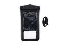 Hellas-Tech - Αδιάβροχη θήκη κινητού έως 6.5'', με Jack ακουστικά, διαστάσεις 21x11.2x1.2 εκατοστά, σε 4 χρώματα, Grundig Μαύρο - Grundig - TechMarket