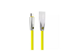 Hellas-Tech - Καλώδιο USB σε microUSB 2.0 με Καλώδιο 1m για Υψηλής Ταχύτητας Φόρτιση και Συγχρονισμό του Smartphone και του Tablet σας, Awei CL-96B Κίτρινο - Cb - TechMarket