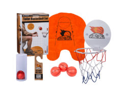 Hellas-Tech - Σετ Μπάσκετ τουαλέτας 7 τεμ. με Καλάθι για Καρφώματα, Μπάλες και πατάκι, 59/1961 - Out Of The Blue - TechMarket