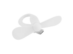 Hellas-Tech - Φορητό ανεμιστηράκι Usb Mini Fun για σύνδεση σε Laptop σε Λευκό χρώμα - Cb - TechMarket