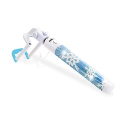 ebnb.gr - MonoPod για Selfie φωτογραφίες Snowflakes με glitter OEM - Μπλε - TechMarket