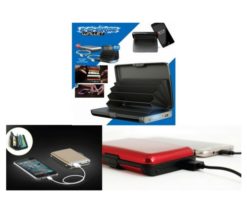 Snatch - Πορτοφόλι με Προστασία Υποκλοπής & Powerbank 2 Σε 1 - TechMarket