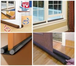 Snatch - Σετ 2 Αεροστόπ Διπλής Όψεως για Πόρτες & Παράθυρα ΟΕΜ - TechMarket