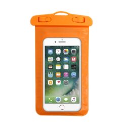 ebnb.gr - Αδιάβροχη θήκη για όλα τα κινητά με οθόνη έως 5.5"- Πορτοκαλί.. - TechMarket