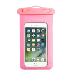 ebnb.gr - Αδιάβροχη θήκη για όλα τα κινητά με οθόνη έως 5.5" - Ροζ - TechMarket