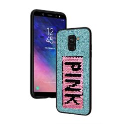 ebnb.gr - Θήκη TPU PINK με παγιέτες για Galaxy A6 (2018) - Γαλάζιο - TechMarket