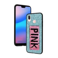 ebnb.gr - Θήκη TPU PINK με παγιέτες για Huawei P20 Lite - Γαλάζιο - TechMarket