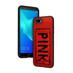 ebnb.gr - Θήκη TPU PINK με παγιέτες για Huawei Y5 (2018) - Κόκκινο - TechMarket