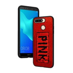 ebnb.gr - Θήκη TPU PINK με παγιέτες για Huawei Y7 (2018) / Y7 Prime (2018) - Κόκκινο - TechMarket