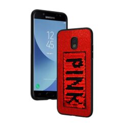 ebnb.gr - Θήκη TPU PINK με παγιέτες για Samsung Galaxy J5 (2017) - Κόκκινο - TechMarket