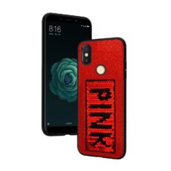 ebnb.gr - Θήκη TPU PINK με παγιέτες για Xiaomi Mi A2 / Mi 6X - Κόκκινο - TechMarket