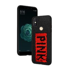 ebnb.gr - Θήκη TPU PINK με παγιέτες για Xiaomi Mi A2 / Mi 6X - Μαύρο - TechMarket
