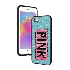 ebnb.gr - Θήκη TPU PINK με παγιέτες για iPhone 6 / 6S - Γαλάζιο - TechMarket