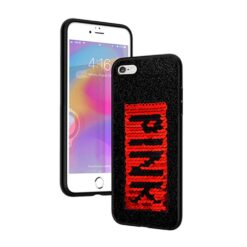 ebnb.gr - Θήκη TPU PINK με παγιέτες για iPhone 6 / 6S - Μαύρο - TechMarket