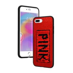 ebnb.gr - Θήκη TPU PINK με παγιέτες για iPhone 7 Plus / iPhone 8 Plus - Κόκκινο - TechMarket
