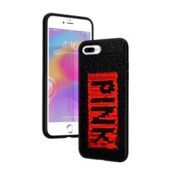 ebnb.gr - Θήκη TPU PINK με παγιέτες για iPhone 7 Plus / iPhone 8 Plus - Μαύρο - TechMarket