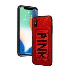 ebnb.gr - Θήκη TPU PINK με παγιέτες για iPhone XR - Κόκκινο - TechMarket