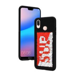 ebnb.gr - Θήκη TPU SUP με παγιέτες για Huawei P20 Lite - Μαύρο - TechMarket