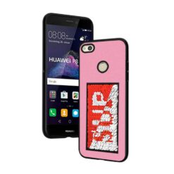 ebnb.gr - Θήκη TPU SUP με παγιέτες για Huawei P8 Lite (2017) / P9 Lite (2017) - Ροζ - TechMarket