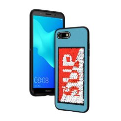 ebnb.gr - Θήκη TPU SUP με παγιέτες για Huawei Y5 (2018) - Γαλάζιο - TechMarket