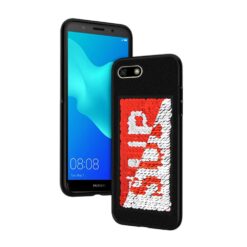 ebnb.gr - Θήκη TPU SUP με παγιέτες για Huawei Y5 (2018) - Μαύρο - TechMarket