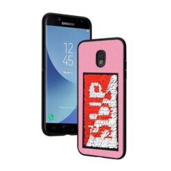 ebnb.gr - Θήκη TPU SUP με παγιέτες για Samsung Galaxy J3 (2017) - Ροζ - TechMarket