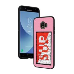 ebnb.gr - Θήκη TPU SUP με παγιέτες για Samsung Galaxy J4 (2018) - Ροζ - TechMarket