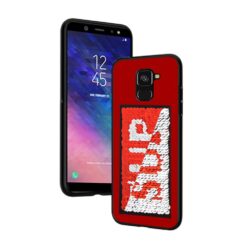 ebnb.gr - Θήκη TPU SUP με παγιέτες για Samsung Galaxy J6 (2018) - Κόκκινο - TechMarket