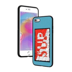 ebnb.gr - Θήκη TPU SUP με παγιέτες για iPhone 7 / iPhone 8 - Γαλάζιο - TechMarket