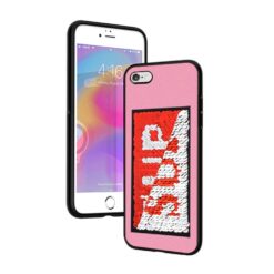 ebnb.gr - Θήκη TPU SUP με παγιέτες για iPhone 7 / iPhone 8 - Ροζ - TechMarket