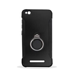 ebnb.gr - Θήκη αλουμινίου με βάση στήριξης δαχτυλίδι για Xiaomi Redmi 4a - Μαύρο - TechMarket